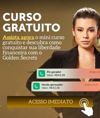 minicurso gratuito golden secrets marketing de afiliados