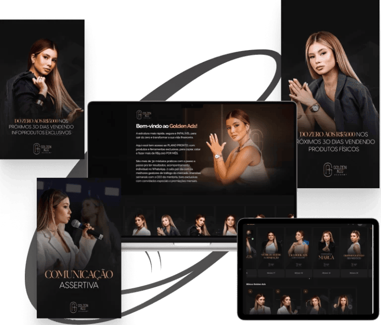 A mentoria Golden ads ensina a vender produtos validados com alta busca usando o trafego pago com baixo investimento em anuncios